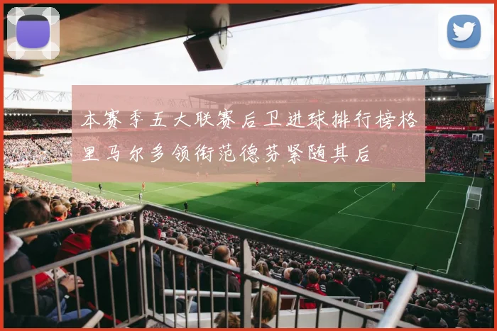 本赛季五大联赛后卫进球排行榜格里马尔多领衔范德芬紧随其后