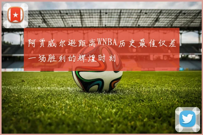 阿贾威尔逊距离WNBA历史最佳仅差一场胜利的辉煌时刻